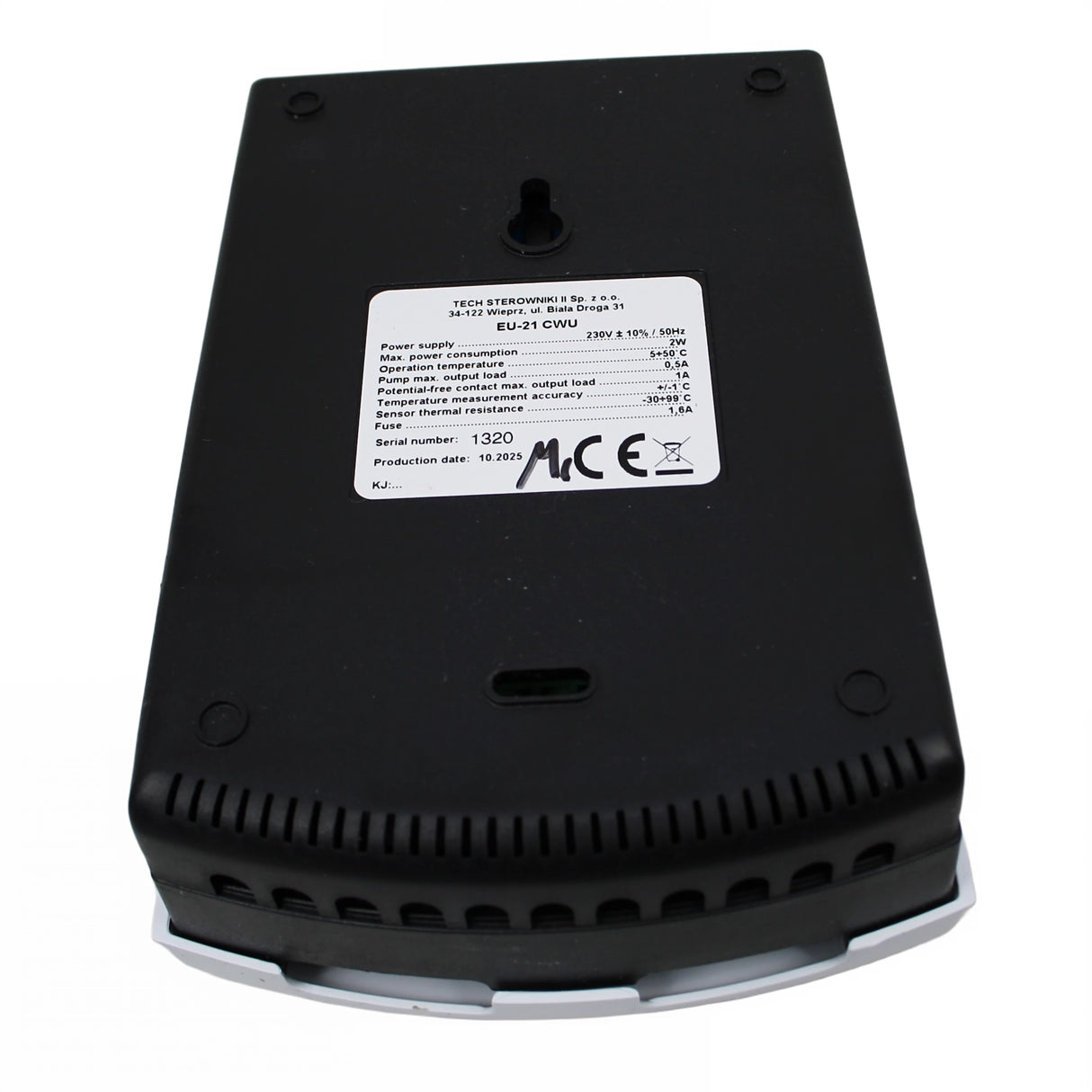 Teknisk temperaturforskel Controller EU-21 CWU med LED-display