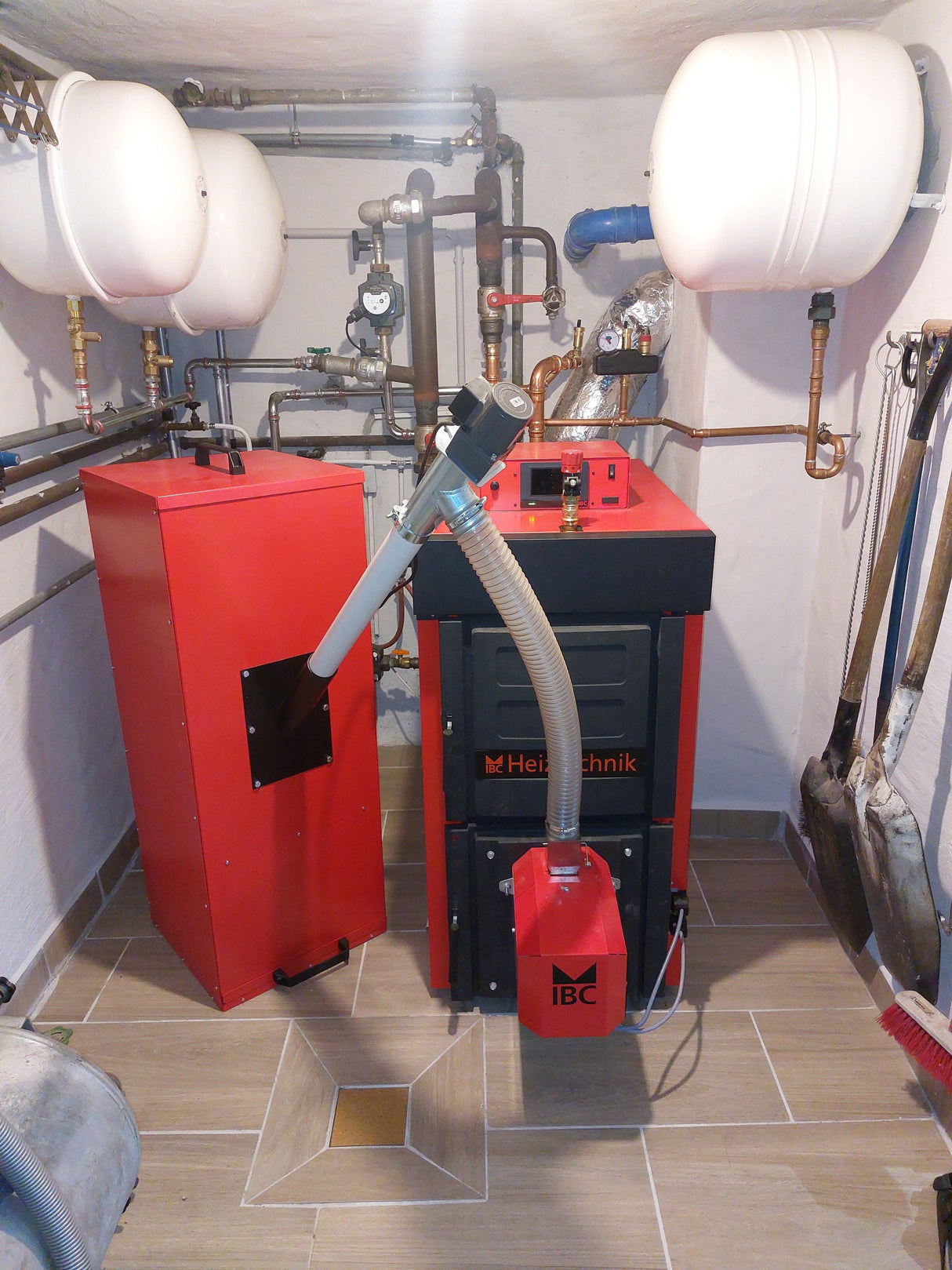 Pelletheizung IBC GK8k-öko 32 kW.