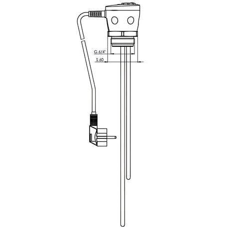 Brauchwasserspeicher 150 L mit Incoloy 825 Heizstab 2 kW.