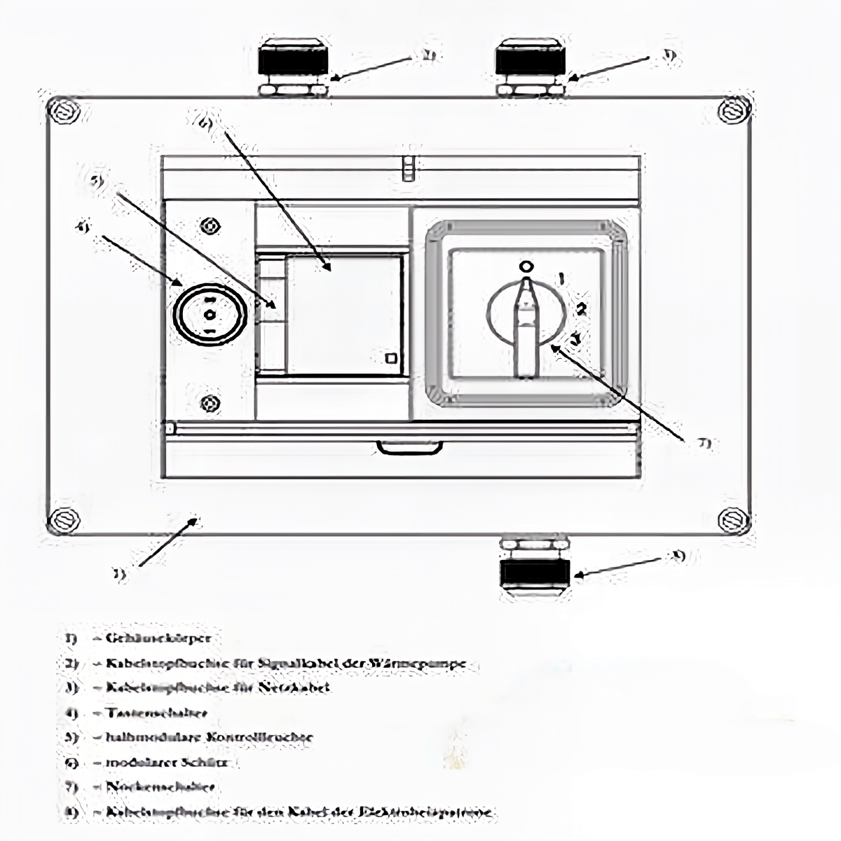 Heizpatrone einstellbare  6 kW  Elektroheizpatrone  PV geeignet.