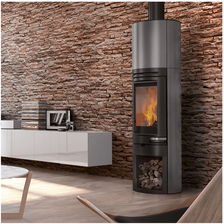 Edilkamin Tally S Evo 9,1 kW Kaminofen mit integrierter Scheibenspülung 🔥.