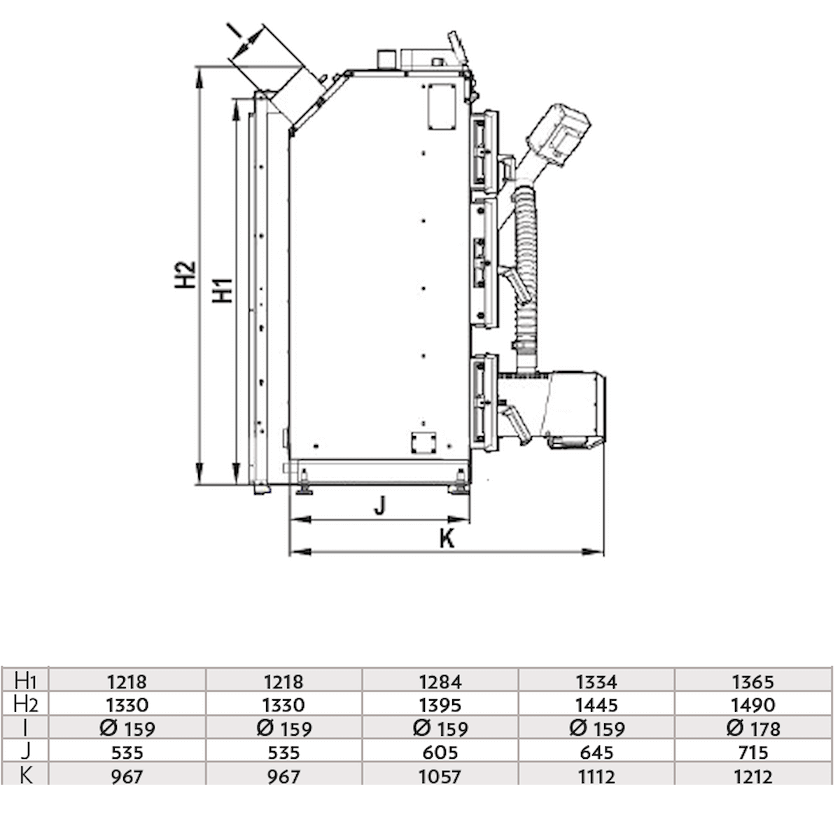 Pelletkessel Defro Komfort Ekopell 25 kW.
