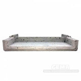 Viadrus U32 Schamottstein Mitte hinten.