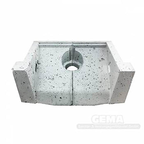 Viadrus U22 Schamottstein unten.