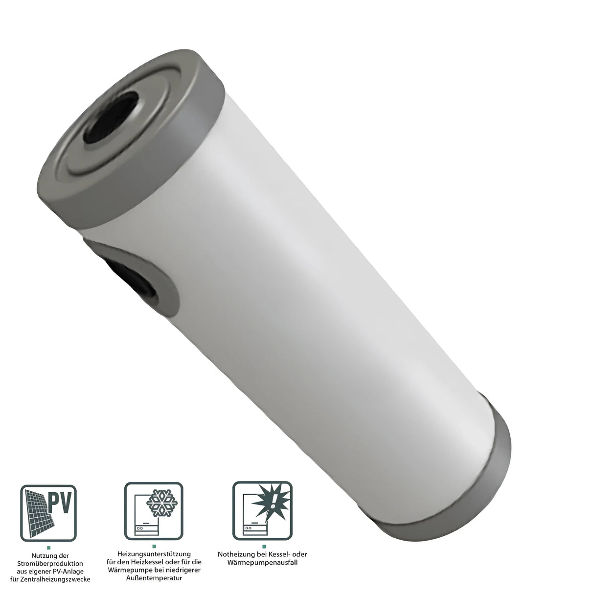 PV Durchlauferhitzer Heizmodul Notheizung 1 1/2" MDC 400P.