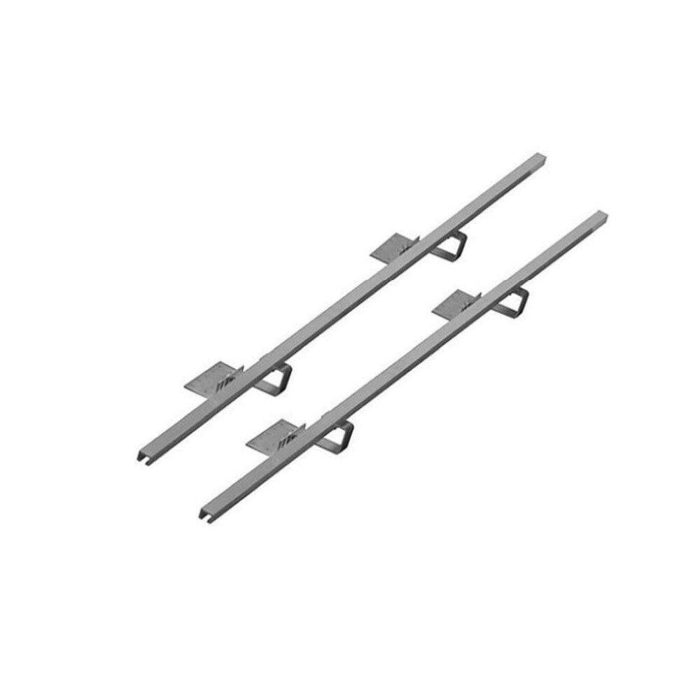 Solarpaket Flachkollektoren AMX2.85 8.61 m² für Schrägdach.