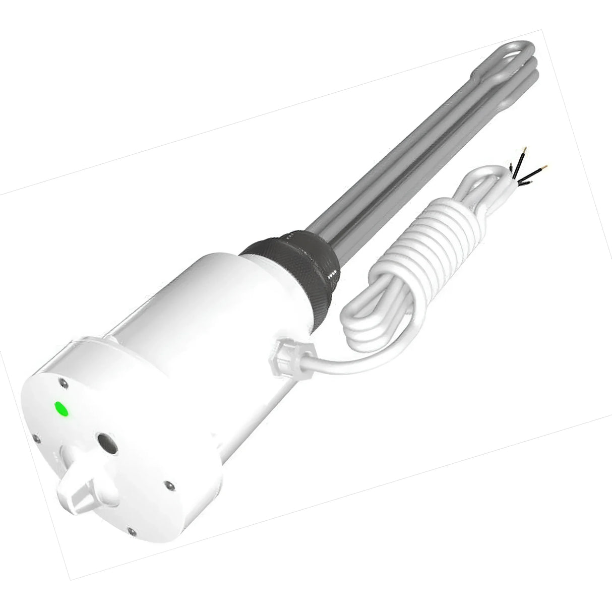 Brauchwasserspeicher 180 L mit Heizstab 3 kW.