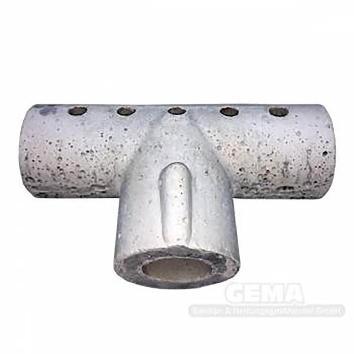 Viadrus U22 und U32 Schamottdüse für Tertiärluftzufuhr.