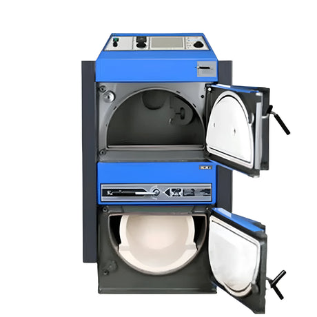 Kohlekessel Atmos KC16S – Effizienter Vergaserkessel für Kohle und Holz 🔥.