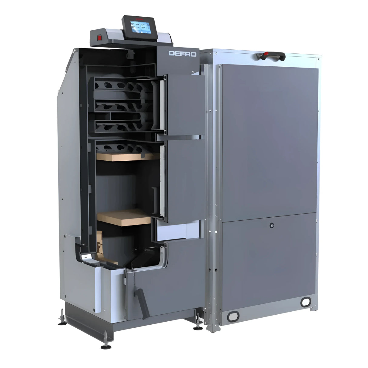 Kombikessel Defro Komfort Ekopell 25 kW – Flexibel heizen mit Holz 🔥🌱.