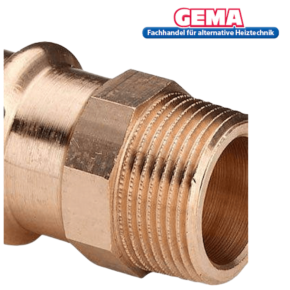 Übergangsnippel zum pressen.