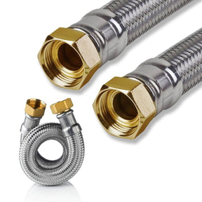 Flexibler Panzerschlauch.