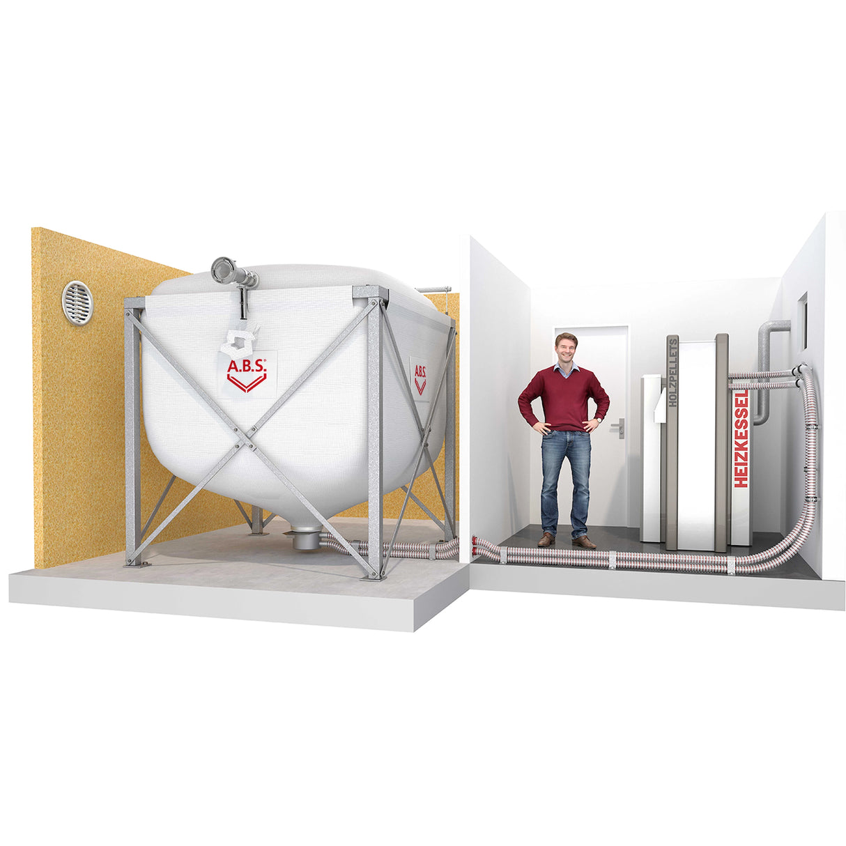 A.B.S. Flexilo Standard pillesilo