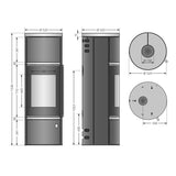 Oranier Arena W+ 2.0 – förrådsvärmare