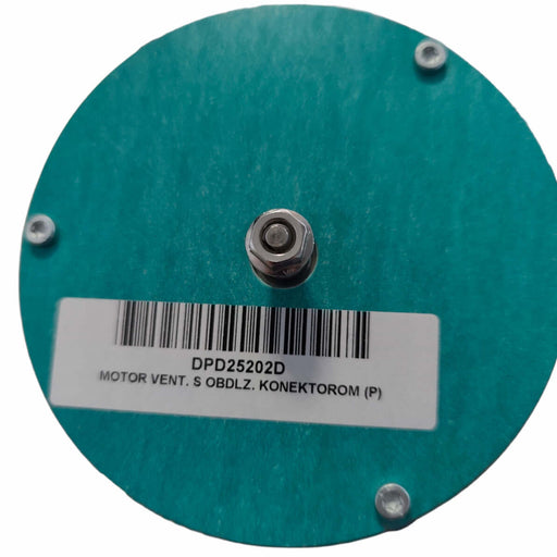 Gebläsemotor DPD25202D für Holzvergaserkessel, effizienter Antrieb für optimale 💨 Luftzufuhr und Leistung.