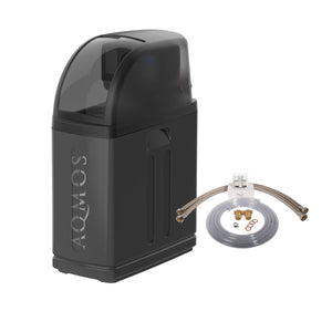 Aqmos Wasserenthärtungsanlage R2D2-32 BLACK EDITION mit Anschlussset 1"