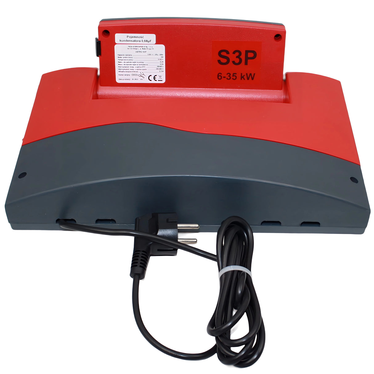 Controle de caldeira DeFro S3P para Defro Optima Comfort mais 3,9 kW