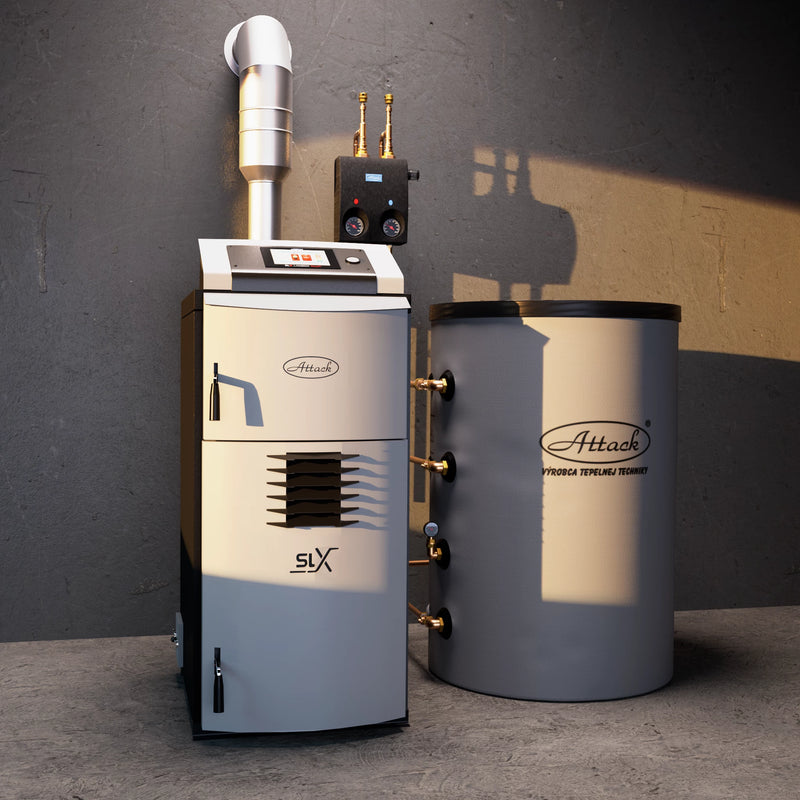Gaseificador de madeira 25 kW ATTACK SLX 25 Lambda