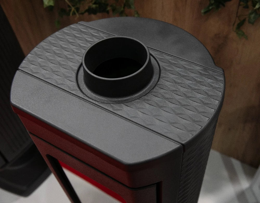 Plamen Tara dizájner öntöttvas kandalló – szobalevegőtől független