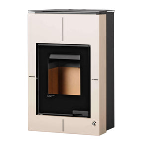 Vario Saporo Manuell wasserführender Kaminofen mit effizienter Verbrennung.