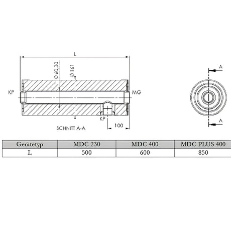 Nachheizmodul Notheizung Durchlauferhitzer  1 1/2" MDC 230.