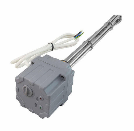 Elektroheizstab mit Regler und Thermostat 4,5 kW.