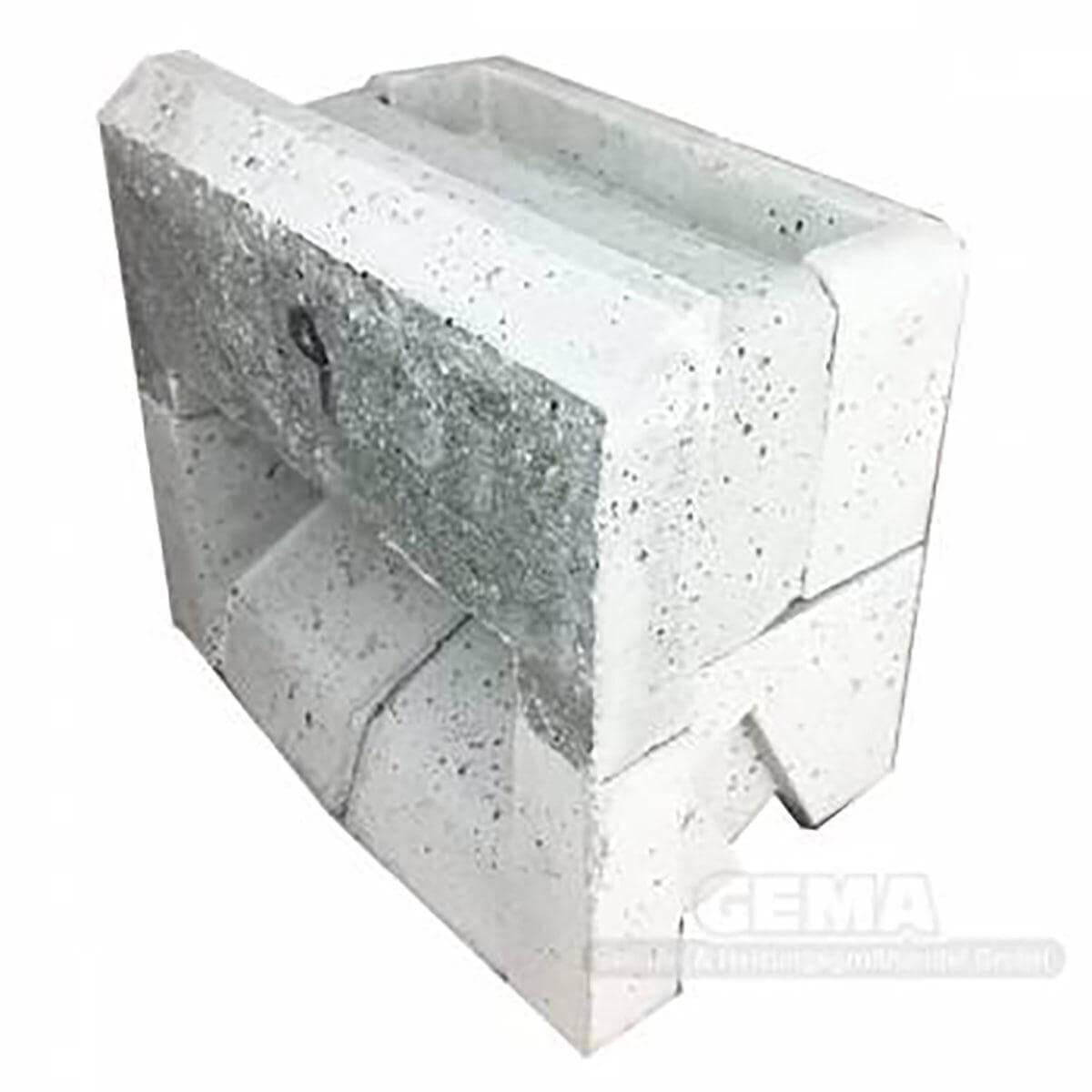 Viadrus U22 Schamottsteine komplett.