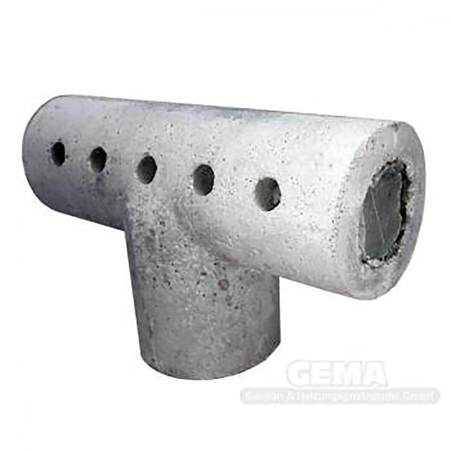 Viadrus U22 und U32 Schamottdüse für Tertiärluftzufuhr.