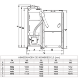 Pelletkessel Defro Komfort Ekopell 25 kW.