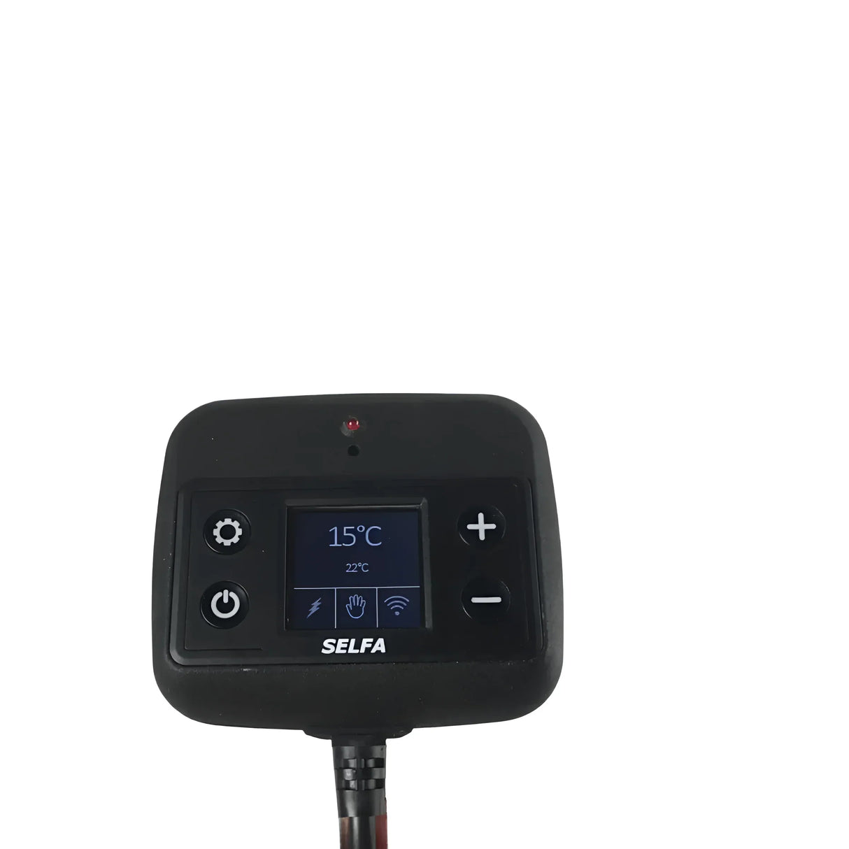 Elektroheizstab Einschraubheizkörper 1,5 - 3kW mit App-Steuerung.