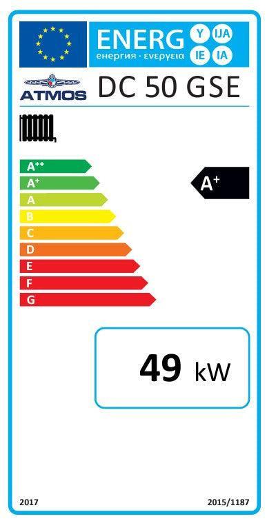 Holzvergaser Atmos GSE Serie 50 kW – Effiziente Heizung – Starke Leistung 🔥.