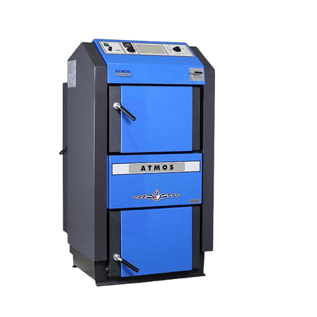 Holzvergaser Atmos GSE Serie 50 kW – Effiziente Heizung – Starke Leistung 🔥 - GEMA Shop