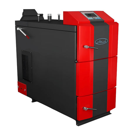 Holzvergaser Attack DPX Profi 80 kW – Effizienter Heizkessel für große Gebäude - GEMA Shop