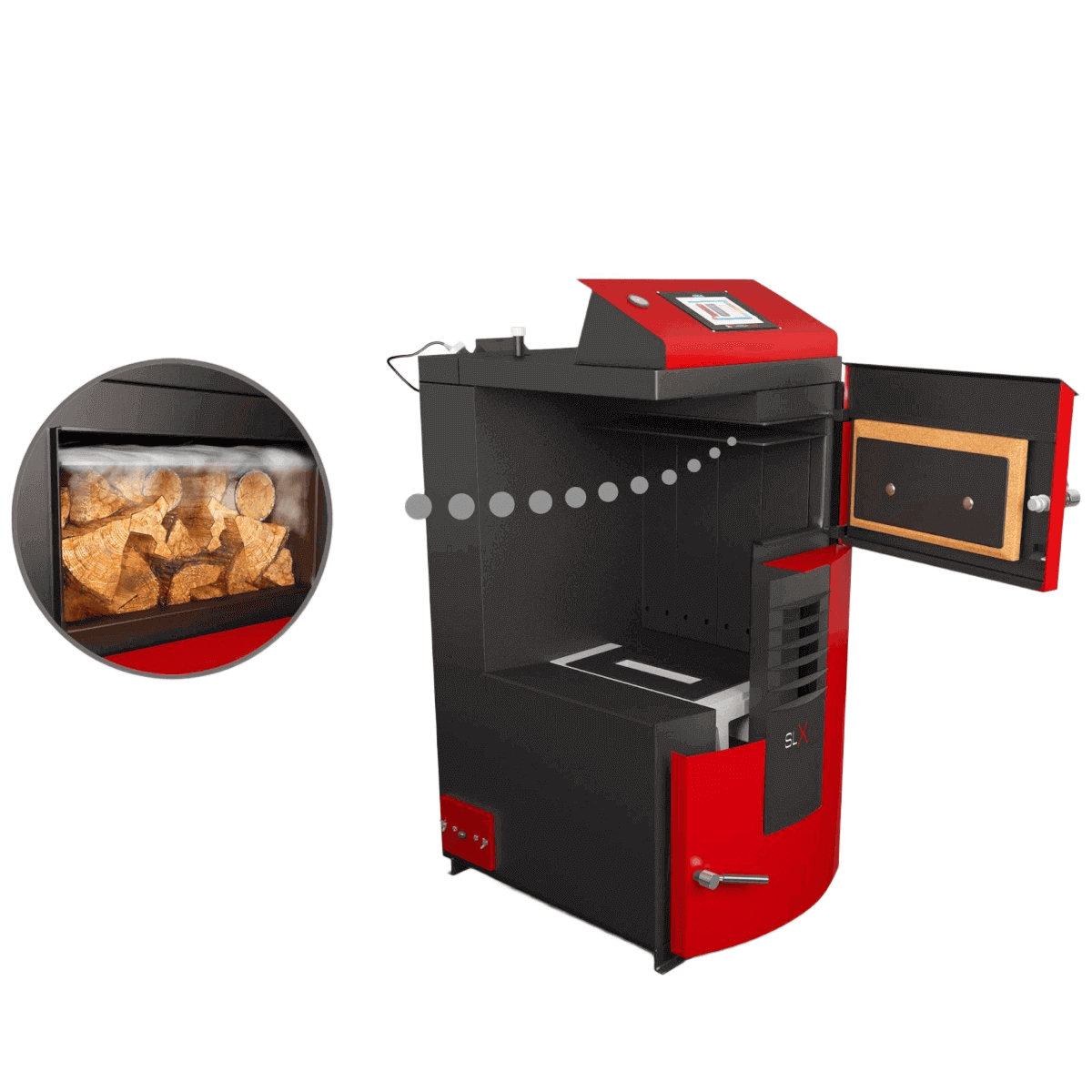 Holzvergaser Attack SLX Lambda Touch 25 kW – Effizient – Innovativ - GEMA Shop