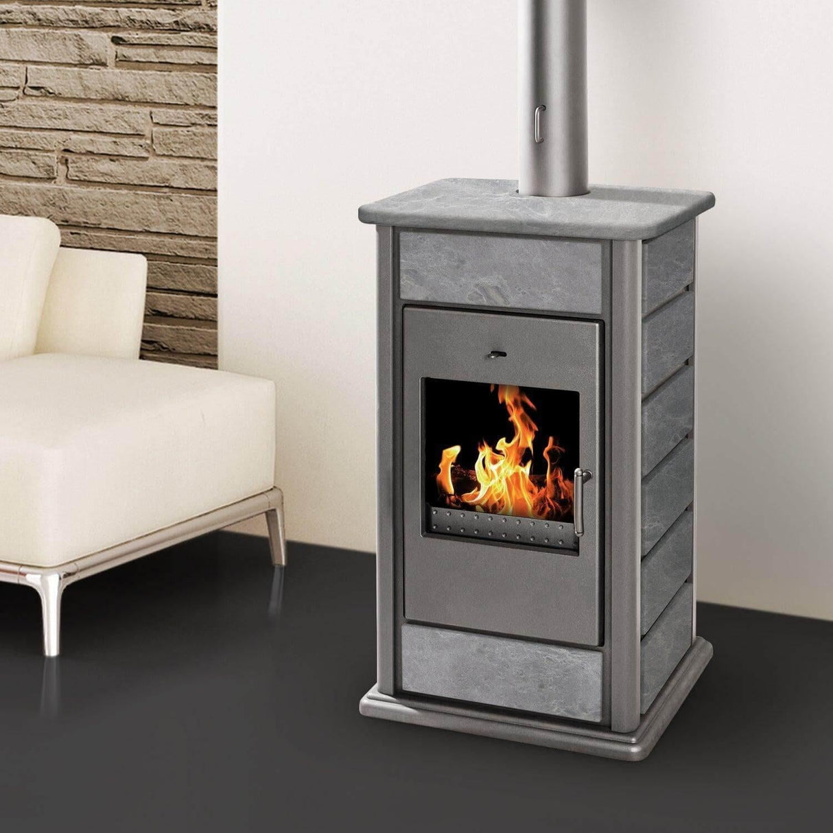 Kaminofen wasserführend - Alicante von Schmitzker 14,5 kW - GEMA Shop