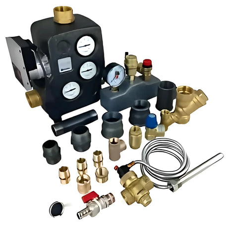 Komplettpaket Holzvergaser Attack SLX Lambda Touch 35 kW mit Pufferspeicher - GEMA Shop
