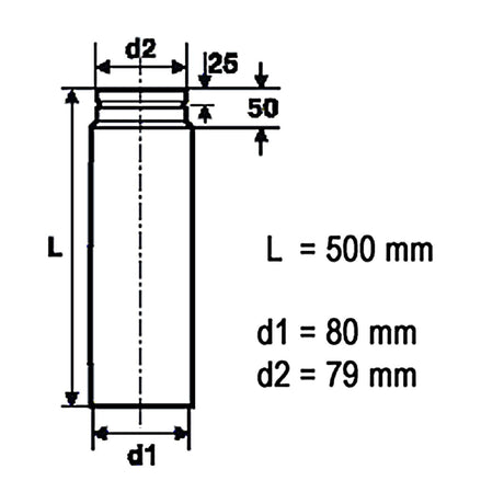 Rauchrohr für Pelletöfen - GEMA Shop