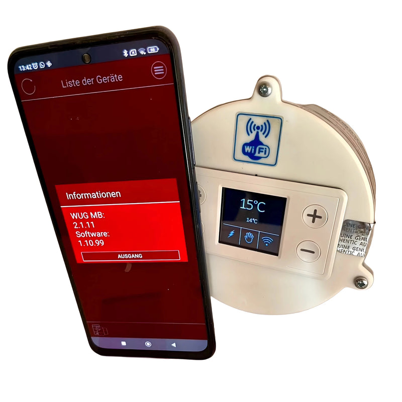 SMART Sildstienis Sildpatrona 3 kW – Viedais sildstienis ar WLAN lietotnes vadību - GEMA Shop