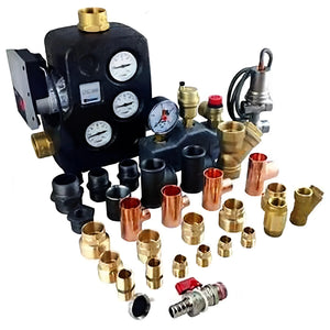 Solarpaket Röhrenkollektor mit Thermoflux Pelling Eco und Hygienespeicher - GEMA Shop