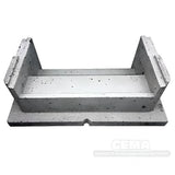 Viadrus U32 Schamottstein Mitte vorn.