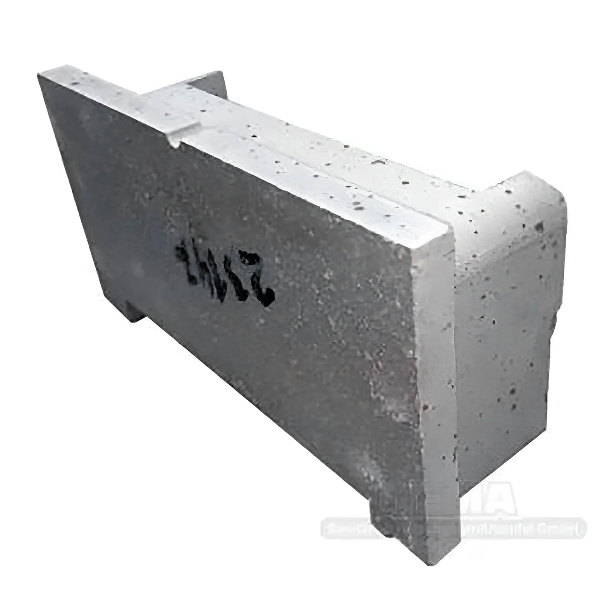 Viadrus U32 Schamottstein Mitte vorn.