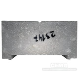 Viadrus U32 Schamottstein Mitte vorn.