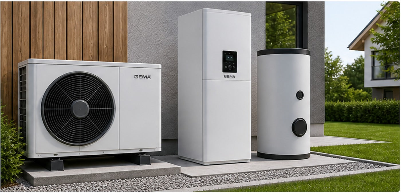 Comprar bombas de calor na GEMA GmbH