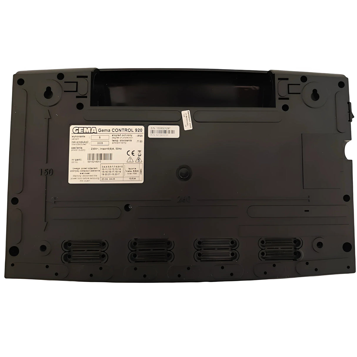 Witterungsgeführte Heizungssteuerung  Gema Control 920 universal.