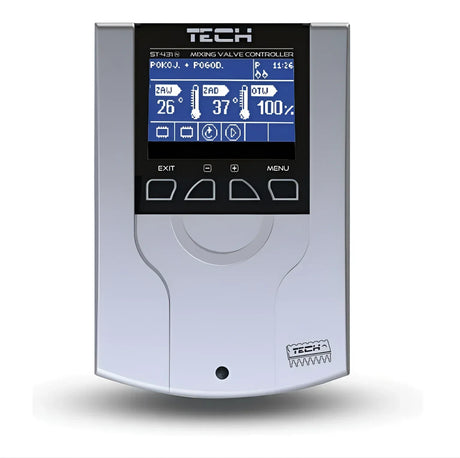 Witterungsgeführter Heizkreisregler für 1 Heiz-  und 1 WW -kreis.